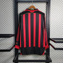 Camisa Manga Longa Rubro Negra Retro Teamgeist Milan 06/07 - Lagrife Sport