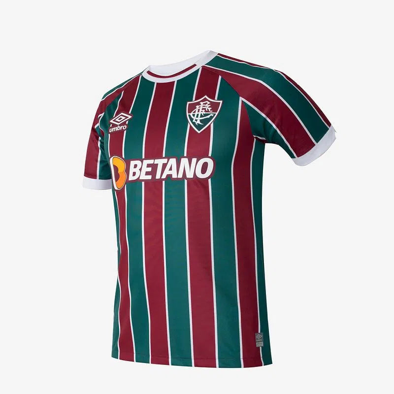 Camisa Fluminense I 23/24 Umbro - Vinho e Verde