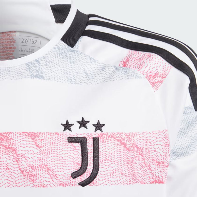 Camisa Juventus II 23/24 Adidas - Branca e Rosa