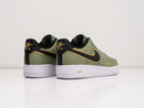 TÊNIS NIKE AIR FORCE 1 DOUBLE SWOOSH OLIVE GOLD BLACK - Lagrife Sport
